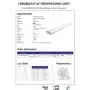 48W Linkable LED Wraparound Flushmount Light 4ft,led Shop Light,4800Lumens 5000K, LED Wrap Light,LED Linear Indoor Lights,LED Puff Light,LED Ceiling Light,50K1pk 48W Linkable LED Wraparound Flushmount Light 4ft,led Shop Light,4800Lumens 5000K, LED Wrap Light,LED Linear Indoor Lights,LED Puff Light,LED Ceiling Light,50K1pk
