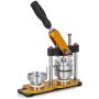 VEVOR Button Maker 75mm Rotate Button Maker 3inch Badge Maker Punch Press Machine with 100 Sets Circle Button Parts for Friends Children DIY Gifts