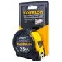 Komelon SM5425 Speed Mark Gripper Acrylic Coated Steel Blade Measuring Tape, 1-Inch X 25Ft , White