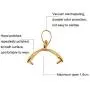 PandaHall Elite 120 Pieces Pinch Clip Bail Clasp Dangle Charm Bead Pendant Connector Findings 6 Styles for Jewelry Making Platinum and Golden PandaHall Elite 120 Pieces Pinch Clip Bail Clasp Dangle Charm Bead Pendant Connector Findings 6 Styles for Jewelry Making Platinum and Golden