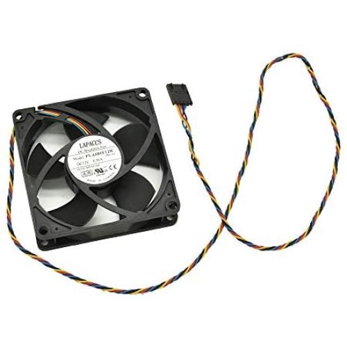 Artidux Replacement Case Fan 12V 0.36A 4WIRE 4.32W 808020mm for Dell OptiPlex 790 990 SFF Series Compatible Part Number: PVA080F12H 725Y7