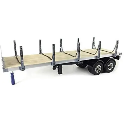 Hercul 1/14 2Axle RC Tractor Flatbed Semi Trailer Truck for DIY TMY Model Hercul 1/14 2Axle RC Tractor Flatbed Semi Trailer Truck for DIY TMY Model