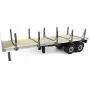 Hercul 1/14 2Axle RC Tractor Flatbed Semi Trailer Truck for DIY TMY Model Hercul 1/14 2Axle RC Tractor Flatbed Semi Trailer Truck for DIY TMY Model