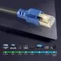 Cat8 Ethernet Cable 40FT, JEVIT Internet Network Cord, 40Gbps 2000Mhz LAN Wires, High Speed S/FTP LAN Cables with Gold Plated RJ45 Connector for Router, Modem, Gaming (12m/ 40FT）