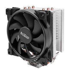 Pccooler GI-X3 CPU Air Cooler Moonlight Series | SilentPro PWM CPU Fan 120mm with Corona LED White Frame | 3 Direct Contact Heat Pipes for Intel Core i7/i5/i3, AMD Series, PC Computer Case