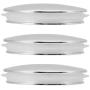 XCSOURCE 3pcs Bathroom Basin Sink Push Button Drain Stopper 37mm Brass Polished Chrome Pop Up Click Clack Plug for Bath Vanity Sink HS893