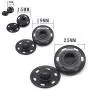 55 Sets Sew-on Snap Buttons Metal Snap Fastener Durable Press Studs Buttons for Sewing Clothing, 4 Sizes (Black) 55 Sets Sew-on Snap Buttons Metal Snap Fastener Durable Press Studs Buttons for Sewing Clothing, 4 Sizes (Black)