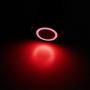 ESUPPORT 16mm 12V 3A Car Red Light Angel Eye Metal Push Button Switch Socket