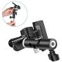 Neewer Photo Studio Heavy Duty Metal Clamp Holder and Cold Shoe Adapter for Clamping Reflector or Mounting Speedlite Flash and Umbrella on Light Stand