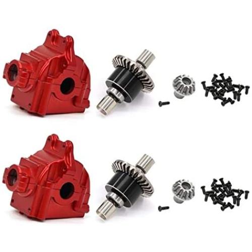 HONG YI-HAT Full Metal Differential & Gear Box Wave Box Suitable for Wltoys 144001 1/14 RC Car Spare Parts Accessories Spare Parts (Color : Style4)