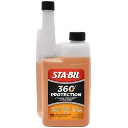 STA-BIL 360 Protection Ethanol Treatment And Fuel Stabilizer - Prevents Corrosion - Prevents Ethanol Damage - Cleans Entire Fuel System - Treats 160 Gallons, 32 fl. oz. (22275)