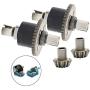 lahomia 2Pcs 1:14 RC Metal Differential & Planet Gear for WLtoys 144001 Accessories
