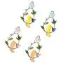 4 Pieces Metal Enamel Flower Leaves Branch Birds Connector DIY Bracelet Necklace Pendants Charms Findings for Jewelry Making DIY Craft 4 Pieces Metal Enamel Flower Leaves Branch Birds Connector DIY Bracelet Necklace Pendants Charms Findings for Jewelry Making DIY Craft