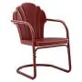 Crosley Tulip 2 Piece Chair Set Dark Red Satin Crosley Tulip 2 Piece Chair Set Dark Red Satin