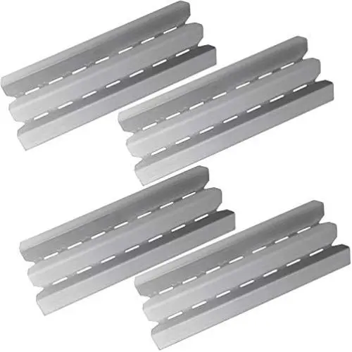 Hongso 15.875 inches Stainless Steel Heat Plate Shield Tents Replacement for Gas Grills Models by Broil-Mate, Huntington, Rebel Grill Parts, Broil King, Sterling, Patriot, Baron and Others, 4-Pack Hongso 15.875 inches Stainless Steel Heat Plate Shield Tents Replacement for Gas Grills Models by Broil-Mate, Huntington, Rebel Grill Parts, Broil King, Sterling, Patriot, Baron and Others, 4-Pack