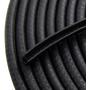 SHENGYAWAUTO U-Shape Window Door Rubber Seal Strip Hollow Weatherstrip for Car Motor 4M 13FT,Black