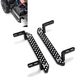 RCLIONS 1Pair Metal Pedal Side Board for TRX4 Bronco Upgrade Parts 1/10 RC Crawler Car(C Model)