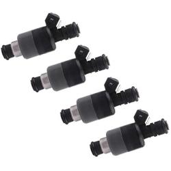 Fuel Injectors Parts,ROADFAR 6 Hole Engine Fuel Injector Kits Fit for 1999 2000 Chevy S10,1998 1999 Chevy Cavalier Pontiac Sunfire,1998 1999 2000 GMC Sonoma 17122106,Set of 4