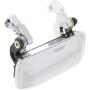 Exterior Front Door Handle Compatible with MAZDA PICKUP 2001-2010 RH=LH All Chrome Metal