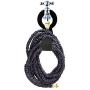 Ebliiny Garden Hose Hanger Heavy Duty Metal Hose Holder for Expandable Watering Hose, Sturdy to Support Over 110lbs Weight Portable Garage Storage