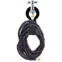 Ebliiny Garden Hose Hanger Heavy Duty Metal Hose Holder for Expandable Watering Hose, Sturdy to Support Over 110lbs Weight Portable Garage Storage