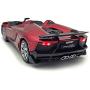 Lmoy 1:32 Scale Die-cast Super Sports Car Lambo Aventador J Pull Back Cabriolet Metal Model Toy Car with Light & Sound Gift for Children (red)