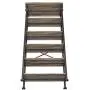 Hombazaar 6-Tier Tall Bookshelf, Vintage Industrial Metal Bookcase Display Rack and Storage Organizer for Living Room, Grey Oak Hombazaar 6-Tier Tall Bookshelf, Vintage Industrial Metal Bookcase Display Rack and Storage Organizer for Living Room, Grey Oak