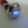 ESUPPORT 12V Car Blue LED Momentary Speaker Push Button Metal Switch