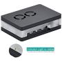 iUniker Raspberry Pi 4 Case, Pi 4 Case with Dual Fan Rpi4 Case with Cooling Fan with Raspberry Pi Heatsink, Simple Magnetic Removable Case for Pi 4 Model B/ 4B (Clear New)