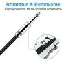 Guitar Cable 10 ft New bee Electric Instrument Cable Bass AMP Cord 1/4 Straight to Straight for Electric Guitar, Bass Guitar, Electric Mandolin, Pro Audio, Black Guitar Cable 10 ft New bee Electric Instrument Cable Bass AMP Cord 1/4 Straight to Straight for Electric Guitar, Bass Guitar, Electric Mandolin, Pro Audio, Black
