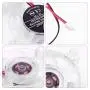 YLKOVA 40 40 10 high Performance Fan 24V Hydraulic Bearing Brushless Cooling Fan DC 4010 40x40x10mm 0.063A Blue LED, Rotating Speed 5580±5% RPM for 3D Printer, PC, Case, CPU(4 PCS)