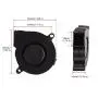 Furiga 3D Printer Fan 24V DC 50X50X15mm 5015 Blower Radial Cooling Fan 1M Cable for Heat Sink 2PCS Furiga 3D Printer Fan 24V DC 50X50X15mm 5015 Blower Radial Cooling Fan 1M Cable for Heat Sink 2PCS