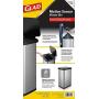 Glad Stainless Steel Sensor Trash Can with Clorox Odor Protection | Touchless Metal Kitchen Garbage Bin with Soft Close Lid and Waste Bag Roll Holder, 20 Gallon