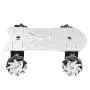 Moebius Metal Mecanum Omni Wheel Robot Car Kit with 4pcs DC 12V Speed Encoder Motor, 4WD Robot Platform Chassis Maximum Load 15KG for Arduino/ Raspberry Pi DIY STEM Educational Competition