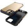 Luvvitt Ultra Armor Case Designed for iPhone 11 2019 with Removable Metal Plate for Magnetic Holder (car Phone Mount Cradle is not Included) for Apple iPhone XI 11 6.1 inch Screen - Gold
