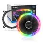 ALSEYE CPU Cooler, RGB Fan Socket Hydraulic Bearing Computer CPU Cooling Fan for Intel AMD