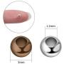 Crimp Beads 3mm, 1000 Pieces Stopper Beads Metal Bead Spacers For DIY Bracelet Jewelry Making, Bronze and Silver Crimp Beads 3mm, 1000 Pieces Stopper Beads Metal Bead Spacers For DIY Bracelet Jewelry Making, Bronze and Silver