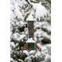 Squirrel Buster Plus Squirrel-proof Bird Feeder w/Cardinal Ring and 6 Feeding Ports, 5.1-pound Seed Capacity, Adjustable, Pole-mountable (POLE ADAPTOR SOLD SEPARATELY), Green