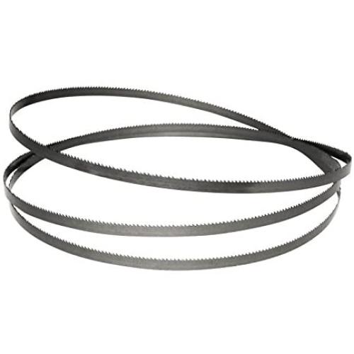 POWERTEC 13164 High Carbon Bandsaw Blade 56-1/8” x 3/8” x .014 x 18tpi | For Woodworking, Plastic and Aluminum, 1 Pack (13164X)