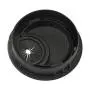 TOVOT 4 Pack Desk Grommet 2'' Black Metal Desk Cord Cable Hole Cover Grommet for Cord Management TOVOT 4 Pack Desk Grommet 2'' Black Metal Desk Cord Cable Hole Cover Grommet for Cord Management