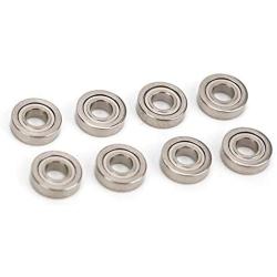 Drfeify 8PCS RC Car Ball Bearing 3 x 7 x 2mm Metal Upgrade Parts Fit for WLtoys 1/28 K969 K989 P929 Remote Control Car