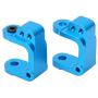 RC Aluminum Alloy Hub Knuckle Arm Spare Parts Fit for 1-10 ECX 2 Wheel Drive RC Car Accessory (Blue ECX334001B)