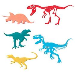 SXLFY Metal Die Cuts for Card Making Stencils DIY Scrapbook Supplies 2-Piece Set (Dinosaur Fossil)