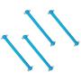 GINIHUIFISH 4pcs Metal Dog Bone Drive Shafts for WLtoys A959 A969 A979 K929 1:18 RC Car Monster Truck Parts Replacement Blue