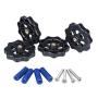 BZ 3D Heatbed Spring Leveling Kit Leveling Nut+Hot Bed Spring+M4 Screws for MK3 Heated Bed for Ender 3 / Ender 3 Pro/Ender 5/ CR-10/ CR-10S /CR-10 3D Printers Part