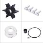 WINGOGO 63D-W0078-01-00 Water Pump Impeller Repair Kit for Yamaha Outboard 40-50-60 HP F40 F50 F60 C40 C50 P40 P50 (1997-UP) Boat Motor Parts Replacement Sierra 18-3434