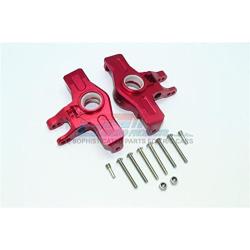 GPM for Traxxas Unlimited Desert Racer 4X4 (#85076-4) Upgrade Parts Aluminum Front Knuckle Arms - 1Pr Set Red