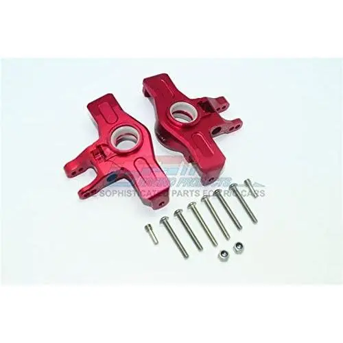 GPM for Traxxas Unlimited Desert Racer 4X4 (#85076-4) Upgrade Parts Aluminum Front Knuckle Arms - 1Pr Set Red GPM for Traxxas Unlimited Desert Racer 4X4 (#85076-4) Upgrade Parts Aluminum Front Knuckle Arms - 1Pr Set Red