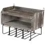 J JACKCUBE DESIGN Rustic Wood Power Tool Storage and Organizer, Drill Holder Charging Station, 4 Metal Drill Hanging Slots Racks, Wall Mount Tools Garage Storage Cabinets- MK681A (Rustic Wood) J JACKCUBE DESIGN Rustic Wood Power Tool Storage and Organizer, Drill Holder Charging Station, 4 Metal Drill Hanging Slots Racks, Wall Mount Tools Garage Storage Cabinets- MK681A (Rustic Wood)