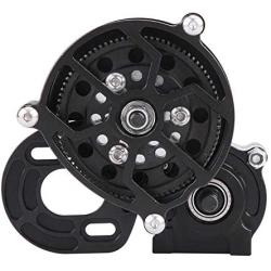 RC Car Transmission Gearbox with Gear, Metal RC Transmission Gear Box for Axial SCX10 RC Crawler Car Replacement Upgrade Part Accessory